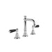 Brodware Neu England Basin Set – Black Porcelain Lever