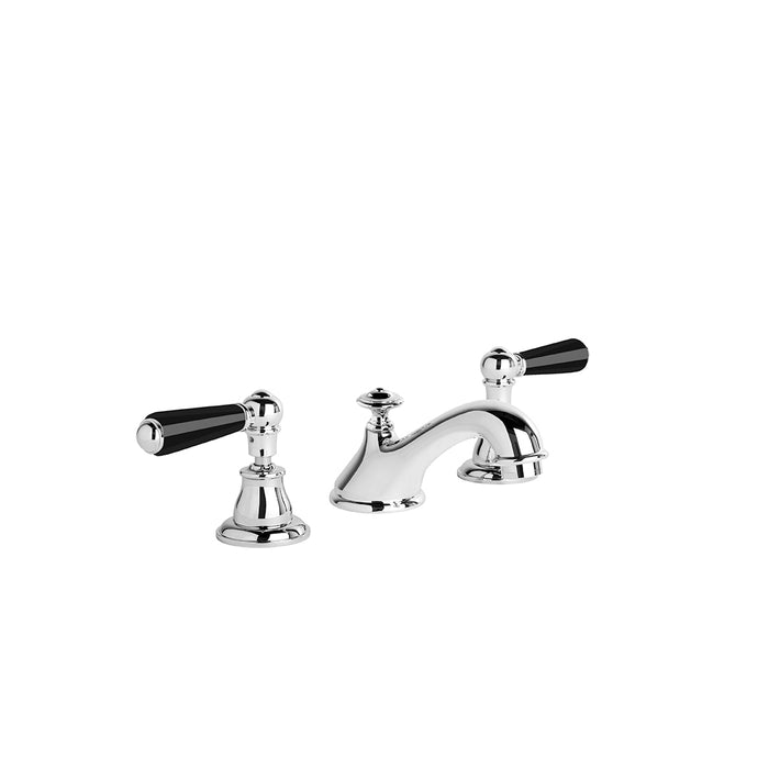 Brodware Neu England Basin Set – Black Porcelain Lever