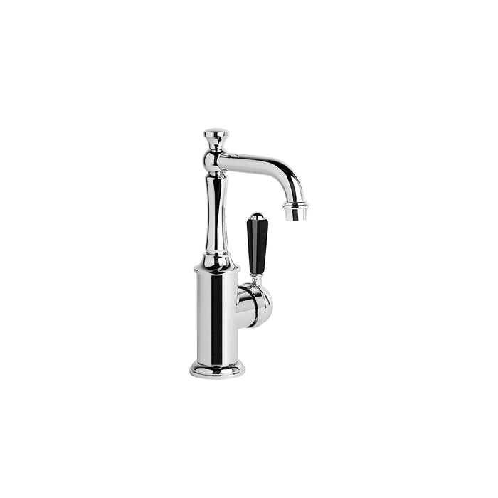 Brodware Neu England Basin Mixer – Black Porcelain Lever