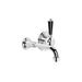 Brodware Neu England Wall Mixer Set – Black Porcelain Lever