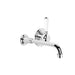 Brodware Neu England Wall Mixer Set – White Porcelain Lever