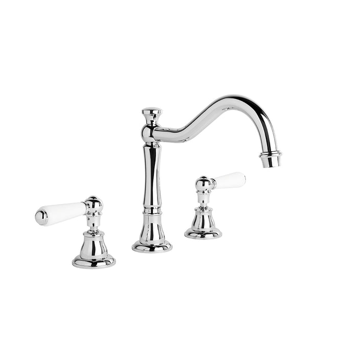Brodware Neu England Kitchen Set – White Porcelain Lever