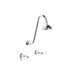 Brodware Neu England Shower Set – White Porcelain Lever