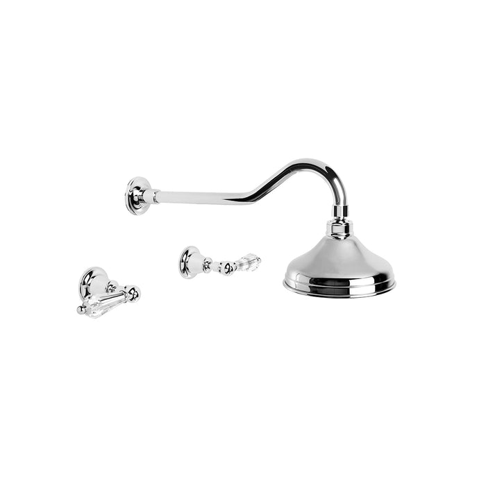 Brodware Neu England Shower Set – Kristall Lever