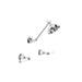 Brodware Neu England Shower Set – White Porcelain Lever