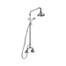 Brodware Neu England Shower Set – Cross Handle – Ceramic Disc