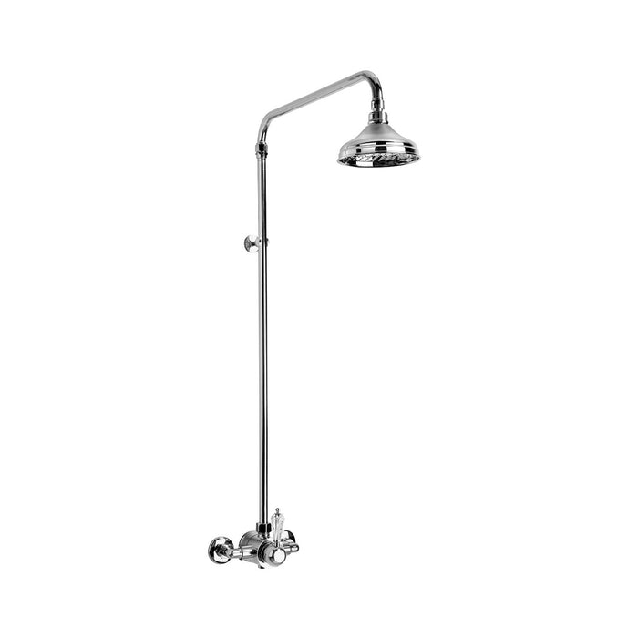 Brodware Neu England Shower Mixer Set – Kristall Lever