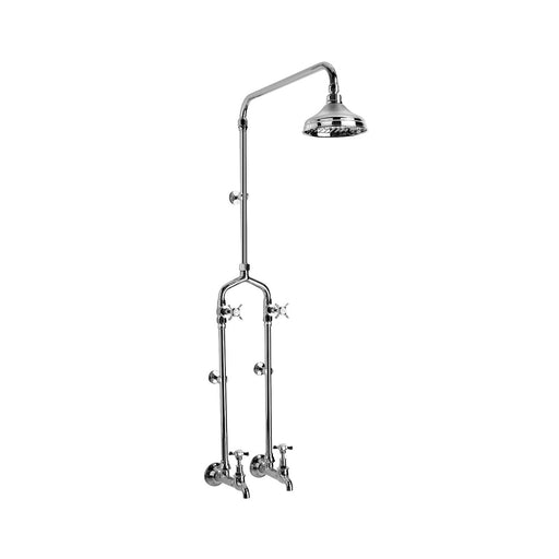 Brodware Neu England Bath & Shower Set – Cross Handle – Ceramic Disc