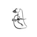 Brodware Neu England Bath Mixer with Handshower – Cross Handle – Ceramic Disc