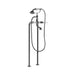 Brodware Neu England Bath Mixer with Handshower – Cross Handle – Ceramic Disc