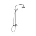 Brodware Neu England Shower Set – Black Porcelain Lever