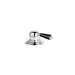 Brodware Neu England Hob Mixer – Black Porcelain Lever