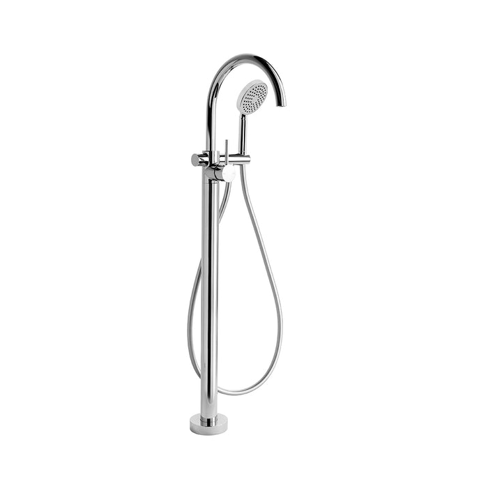 Brodware City Stik Bath Mixer Set with Handshower – Metal Lever