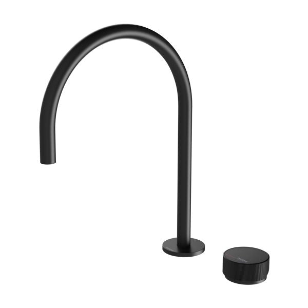 Axia Hob Sink Mixer Set 220mm Gooseneck