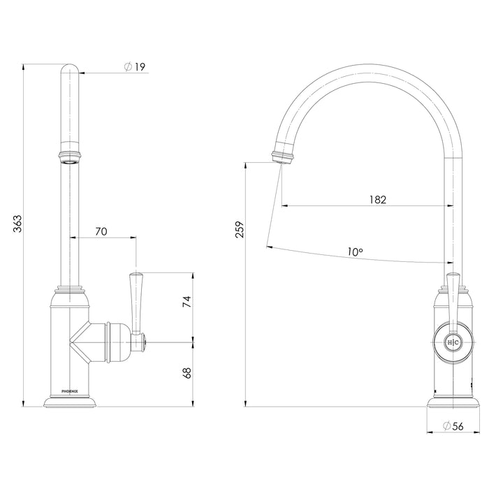 Cromford Sink Mixer