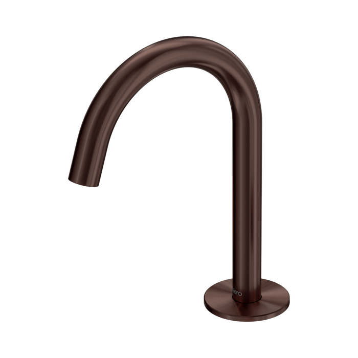 Nero Serenity Basin Arc Spout - Rome Bronze