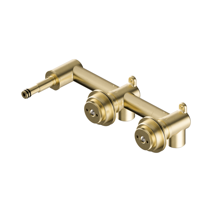 Nero Serenity Wall Basin Set Offset Spout Body Only - 