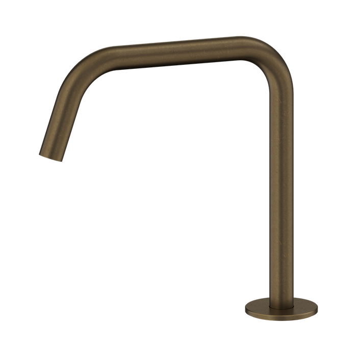 Nero Serenity Bath/Kitchen Edge Spout II - Tumbled Antique Brass