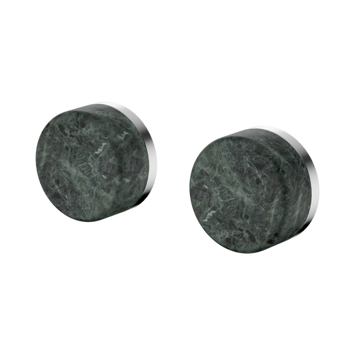 Nero Serenity Wall Top Assemblies With Verde Alpi Handle - Chrome