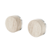 Nero Serenity Wall Top Assemblies With Rome Travertine Handle - Brushed Nickel