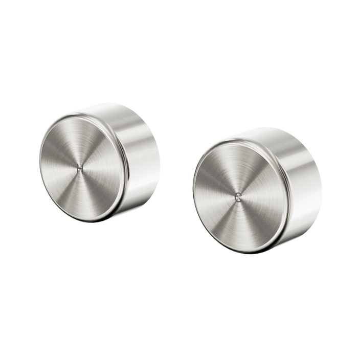 Nero Serenity Wall Top Assemblies With Metal Handle - Brushed Nickel