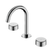 Nero Serenity Basin Set Arc Spout With Metal Handle - Chrome