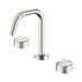 Nero Serenity Basin Set Edge Spout With Metal Handle - Brushed Nickel