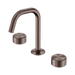 Nero Serenity Basin Set Edge Spout With Metal Handle - Brushed Bronze