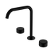 Nero Serenity Bath/Kitchen Set Edge Spout With Metal Handle - Matte Black