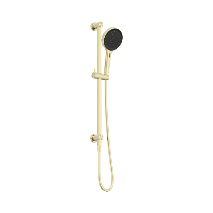 Nero Serenity Rail Shower - Brushed Gold