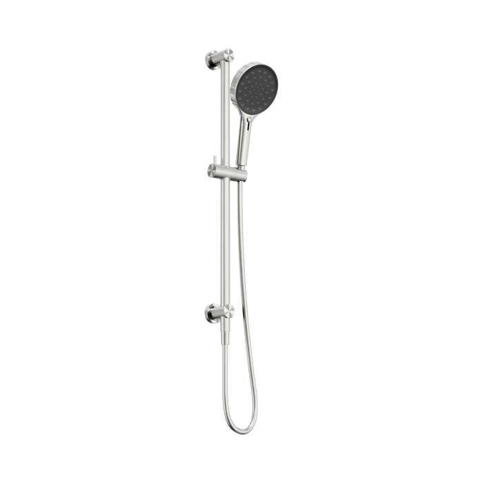 Nero Serenity Rail Shower - Brushed Nickel