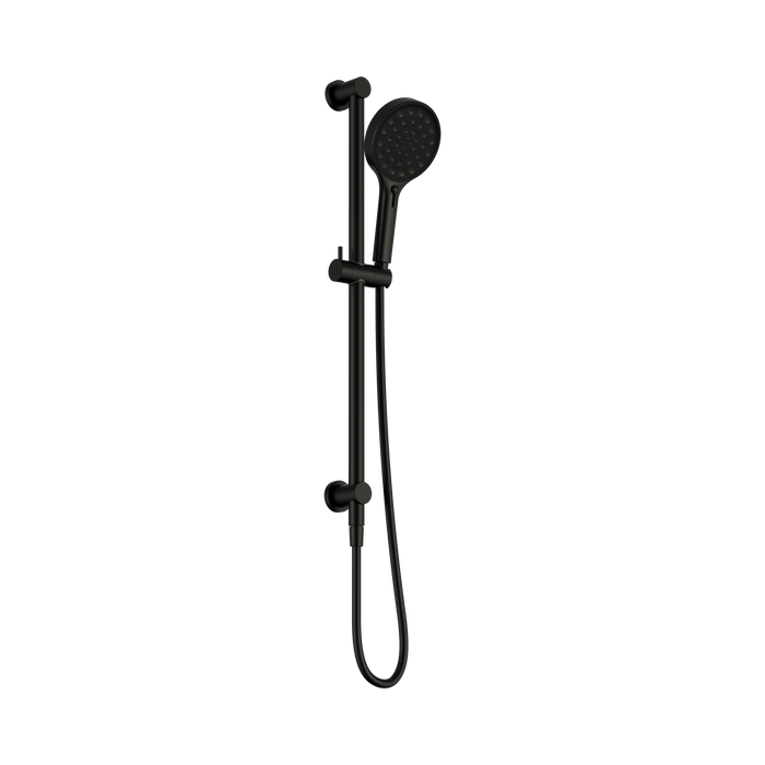 Nero Serenity Rail Shower - Matte Black