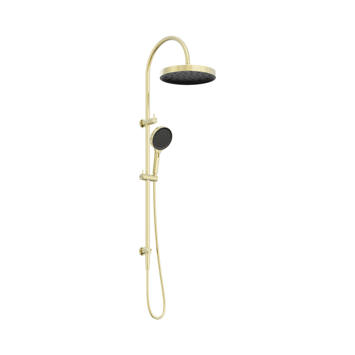 Nero Serenity Twin Shower - Brushed Gold
