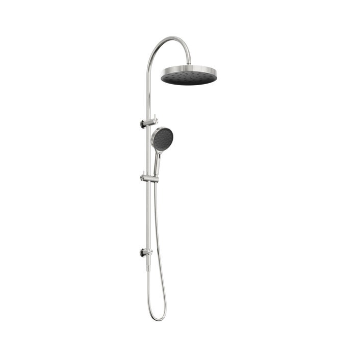 Nero Serenity Twin Shower - Brushed Nickel