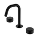 Nero Serenity Basin Set Edge Spout With Marquina Black Handle - Matte Black