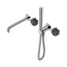 Nero Serenity Progressive Shower System With Spout With Verde Alpi Handle And Slim Shower - Chrome