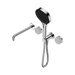 Nero Serenity Progressive Shower System With Spout With Carrara Handle And Serenity Hand Shower - Chrome