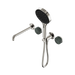 Nero Serenity Progressive Shower System With Spout With Verde Alpi Handle And Serenity Hand Shower - Brushed Nickel
