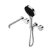 Nero Serenity Progressive Shower System With Spout With Metal Handle And Serenity Hand Shower - Chrome
