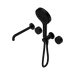 Nero Serenity Progressive Shower System With Spout With Metal Handle And Serenity Hand Shower - Matte Black
