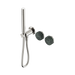 Nero Serenity Progressive Shower System With Verde Alpi Handle And Slim Shower - Brushed Nickel