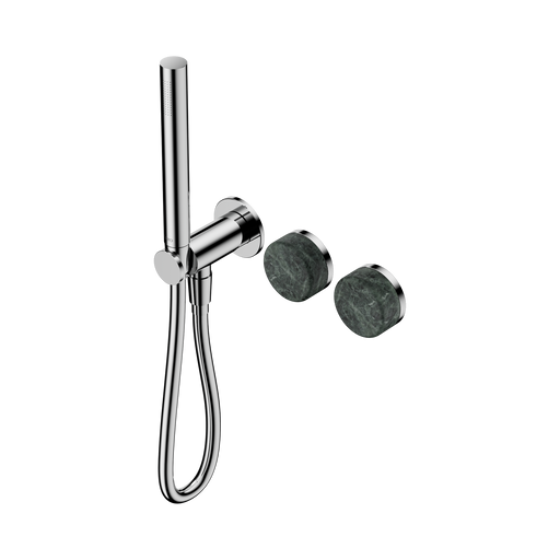 Nero Serenity Progressive Shower System With Verde Alpi Handle And Slim Shower - Chrome