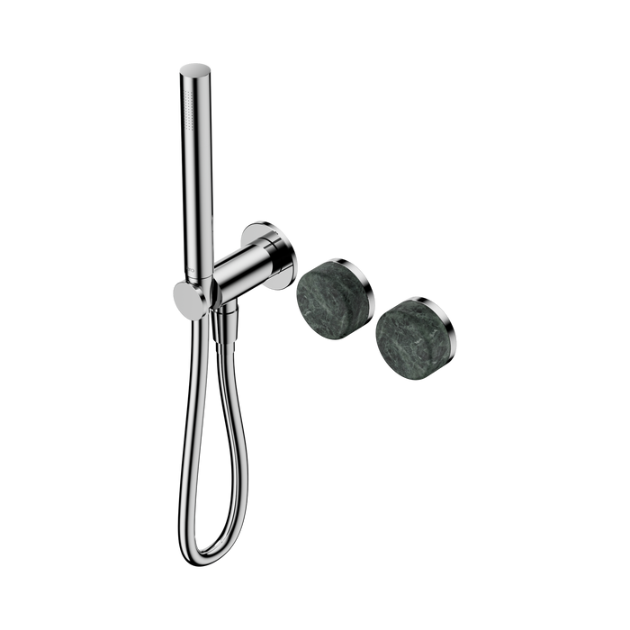 Nero Serenity Progressive Shower System With Verde Alpi Handle And Slim Shower - Chrome