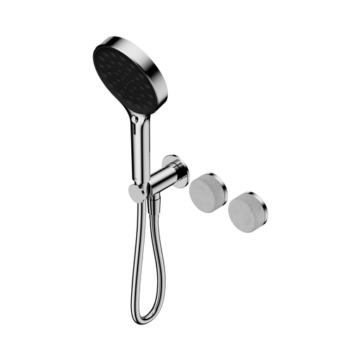 Nero Serenity Progressive Shower System With Carrara Handle And Serenity Hand Shower - Chrome