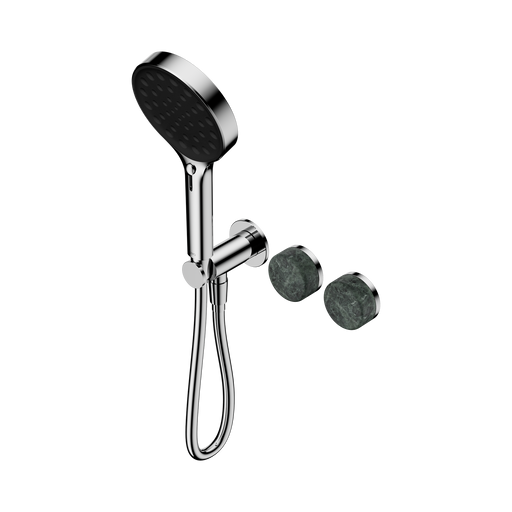 Nero Serenity Progressive Shower System With Verde Alpi Handle And Serenity Hand Shower - Chrome