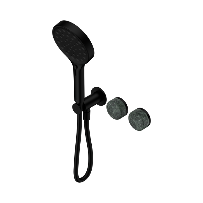 Nero Serenity Progressive Shower System With Verde Alpi Handle And Serenity Hand Shower - Matte Black