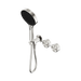 Nero Serenity Progressive Shower System With Metal Handle And Serenity Hand Shower - Brushed Nickel