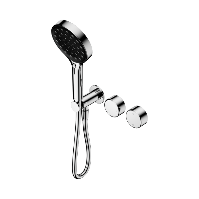 Nero Serenity Progressive Shower System With Metal Handle And Serenity Hand Shower - Chrome