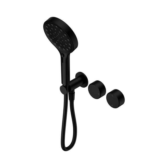 Nero Serenity Progressive Shower System With Metal Handle And Serenity Hand Shower - Matte Black