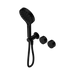 Nero Serenity Progressive Shower System With Metal Handle And Serenity Hand Shower - Matte Black